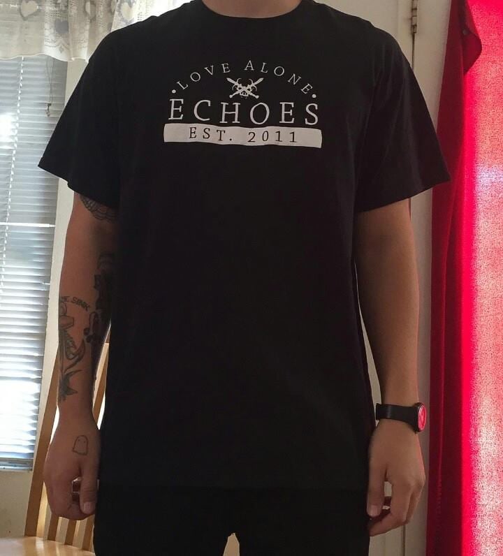 Image of GODSWORDS BLACK T-SHIRT
