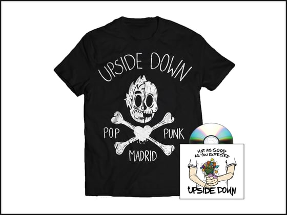 Image of Madrid Pop Punk T-Shirt + CD Bundle