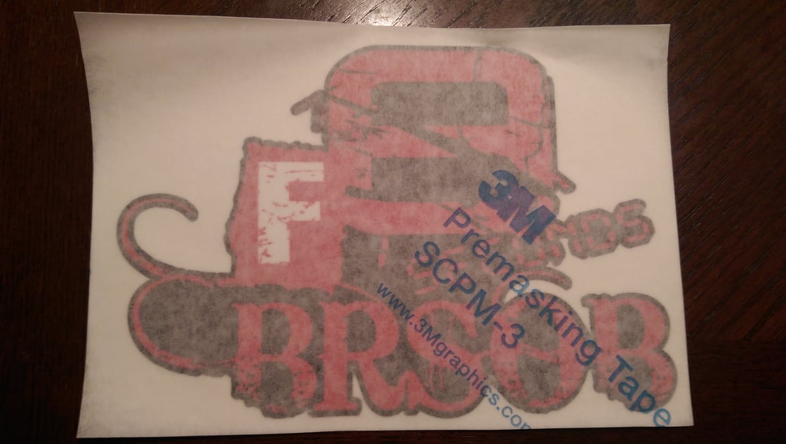 Image of F8Seconds BRSOB - Cowboy Cadillac or Bronc/Bull Riding Vest/Chaps 8" Decal