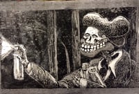 Image 1 of TUNNEL VISION With ink wash  Print Release this Thursday