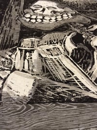 Image 2 of TUNNEL VISION With ink wash  Print Release this Thursday