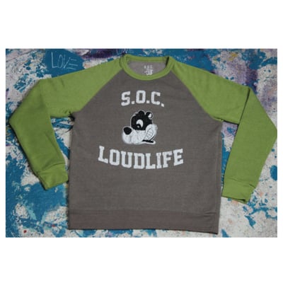 Image of S.O.C. Loudlife Crewneck Sweater 