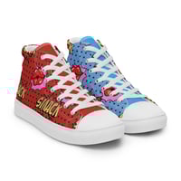 Image 1 of Women’s high top canvas shoes