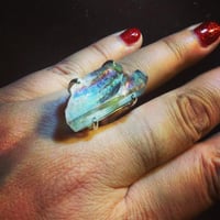Image 2 of Twin Soul/Tantric Twin Angel Aura Quartz Crystal (Sterling Silver)