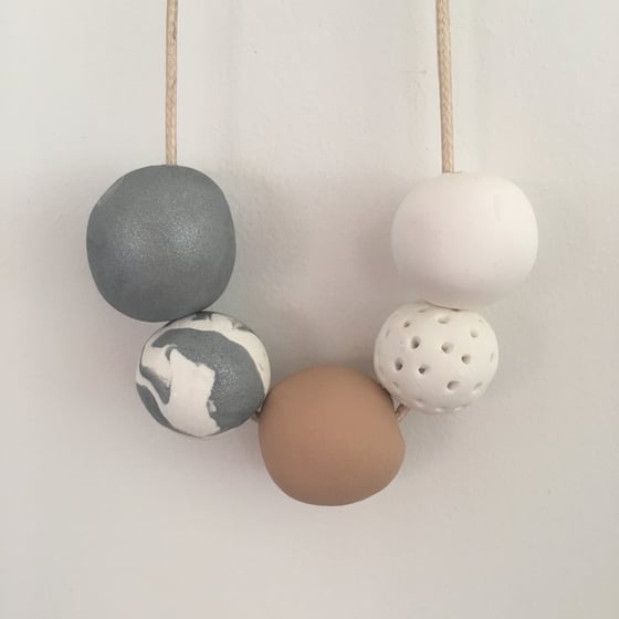 Image of Polymer Clay Necklace 