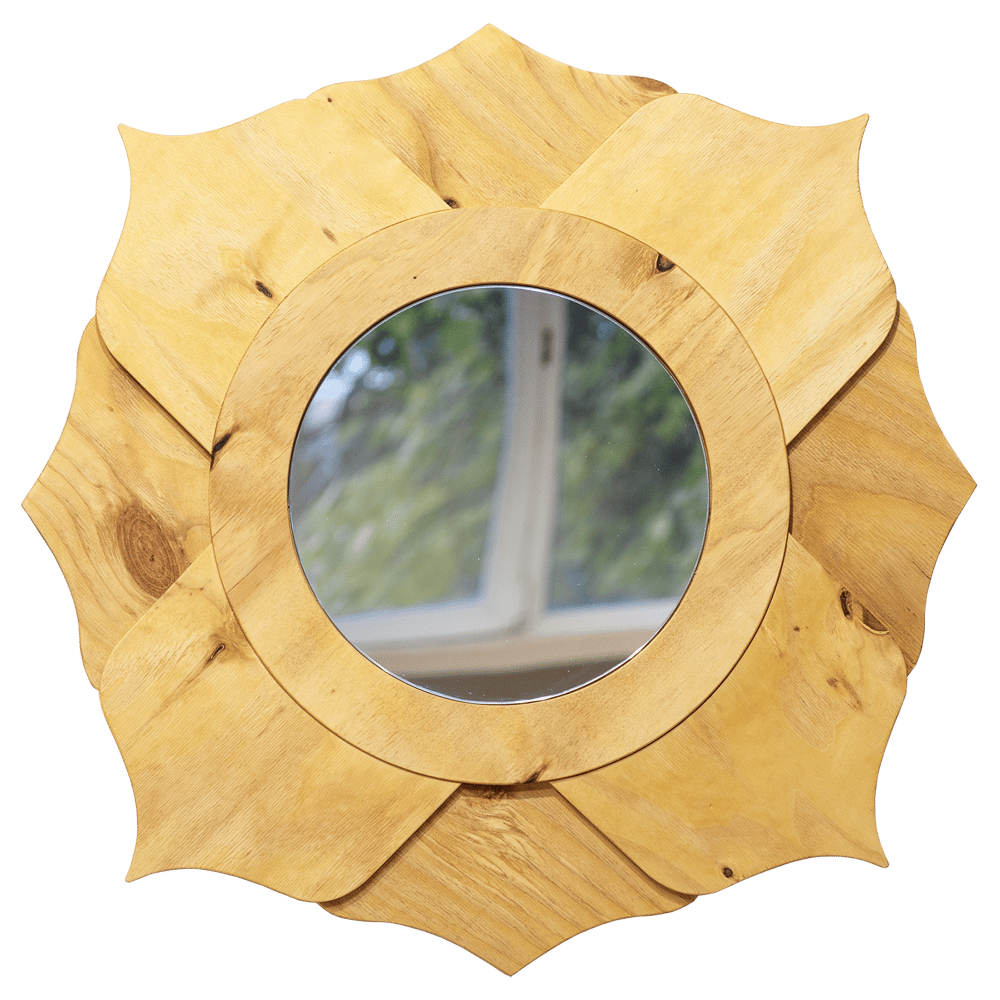 Image of Flower mirror