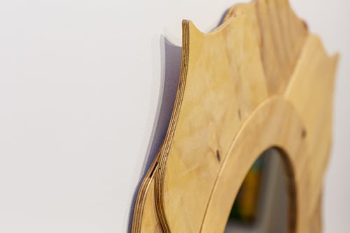 Image of Flower mirror