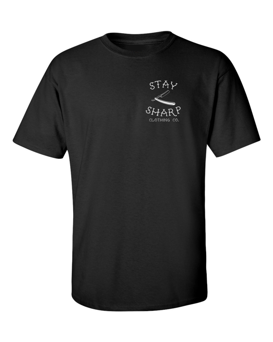 Image of Stay Sharp Logo T Black