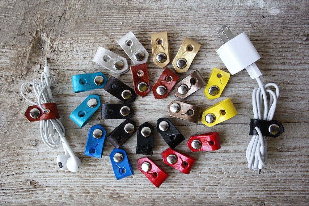 Exsect Inc — Leather Cord Organizers