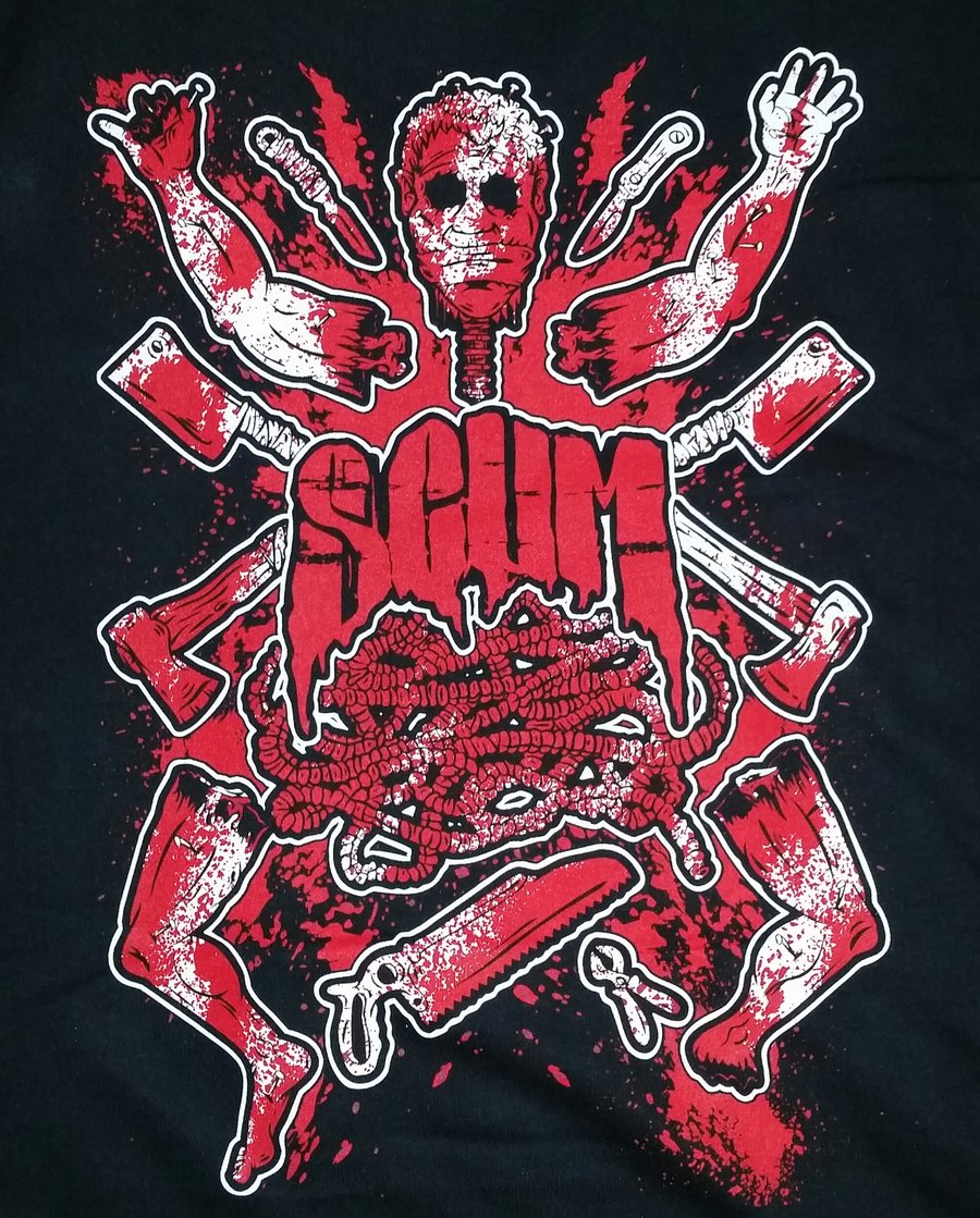 Image of SCUM GORE IS ART SHIRT