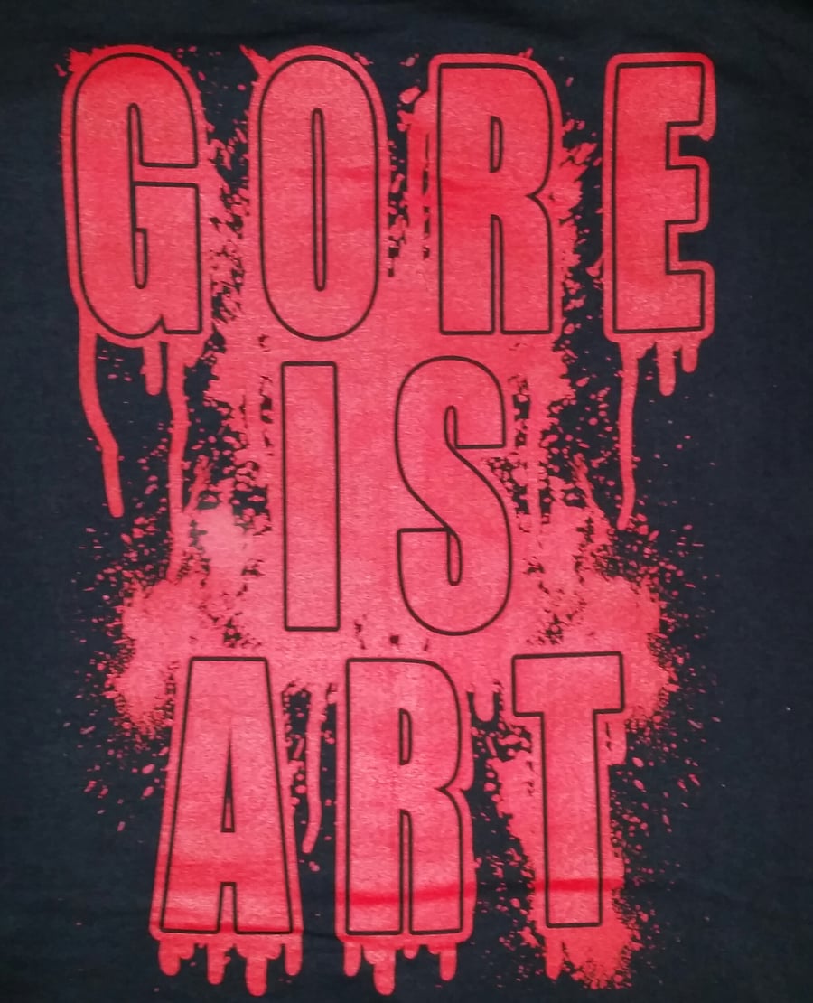Image of SCUM GORE IS ART SHIRT