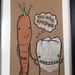 Image of "YOU ARE AWESOME" ONE OF A KIND FRAMED LUNCH BAG ART