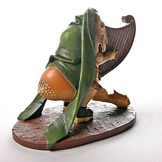 Monster Playing the Harp from Temptation of St Anthony Figurine,  by Hieronymus Bosch