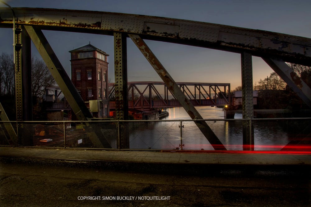 Image of BARTON BRIDGE, 7.15AM