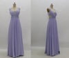 Lovely Handmade Lavender A-Line Straps Cross-Back Floor Length Prom Dress 2016,Lavender Prom Dresses