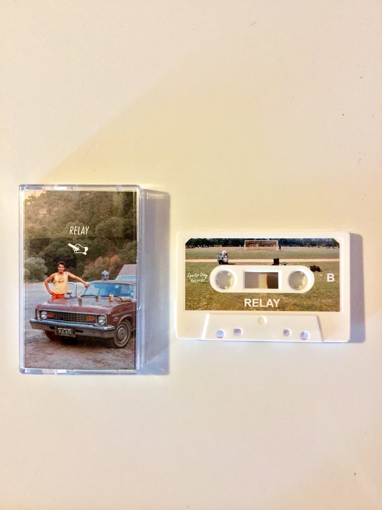 Image of Sports Day presents RELAY - Limited Edition of 50 white cassette tapes