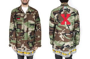 Image of Cross Colours - CAMO MILITARY JACKET