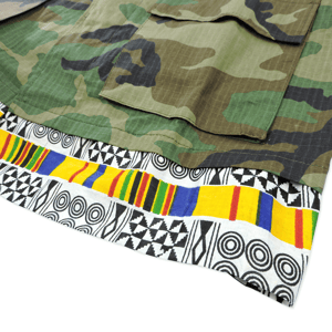 Image of Cross Colours - CAMO MILITARY JACKET