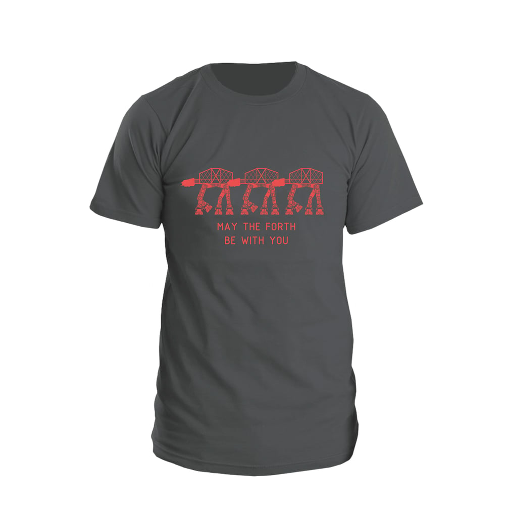 Image of 'May the Forth be with you' <html> <br> </html> (Tshirt)
