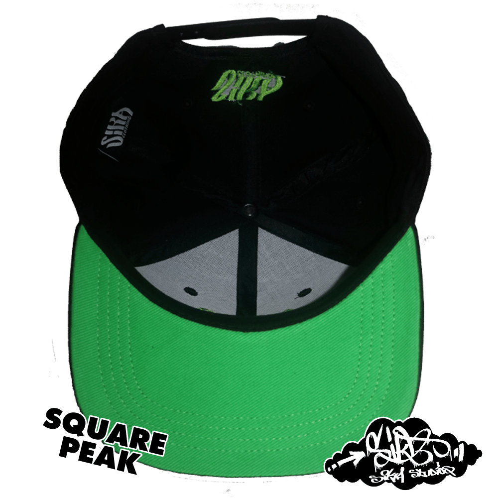 ibun cheese limited edition snapback hat (only 25 square / 25 circle peak made)