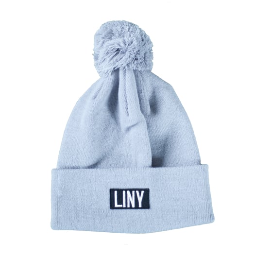 Image of Grey Pom Beanie