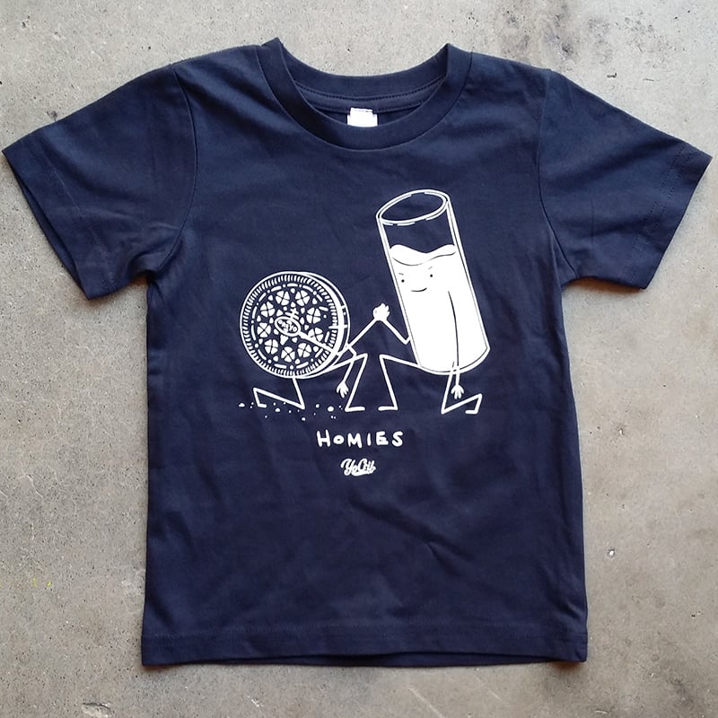 Image of 'Homies' t-shirt (navy)