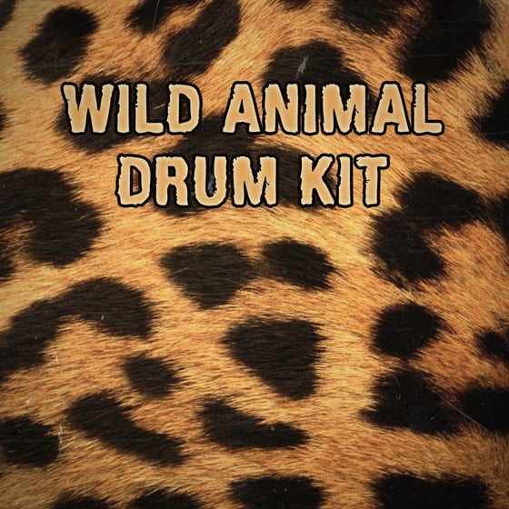 Image of WILD ANIMAL Drum Kit