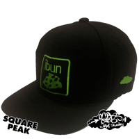 Image 1 of ibun cheese limited edition snapback hat (only 25 square / 25 circle peak made)