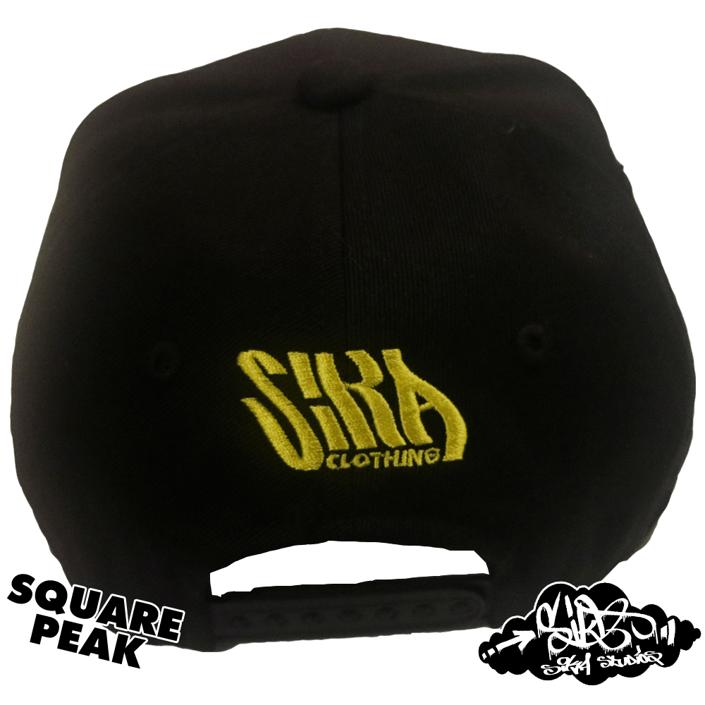 ibun lemon limited edition snapback hat (only 25 square peak / 25 round peak made)