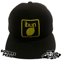 Image 2 of ibun lemon limited edition snapback hat (only 25 square peak / 25 round peak made)