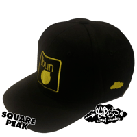 Image 1 of ibun lemon limited edition snapback hat (only 25 square peak / 25 round peak made)