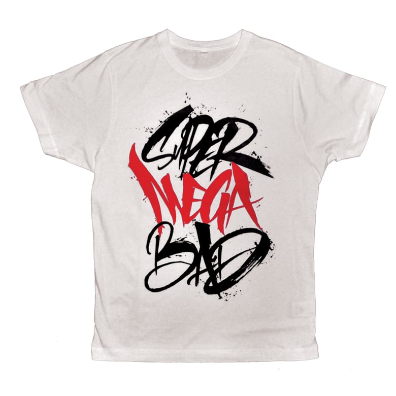 Image of Super Mega Bad T Shirt (White)