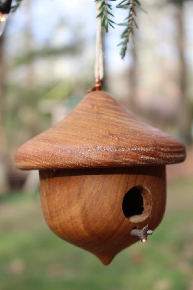 Image of Wooden Turned Acorn 