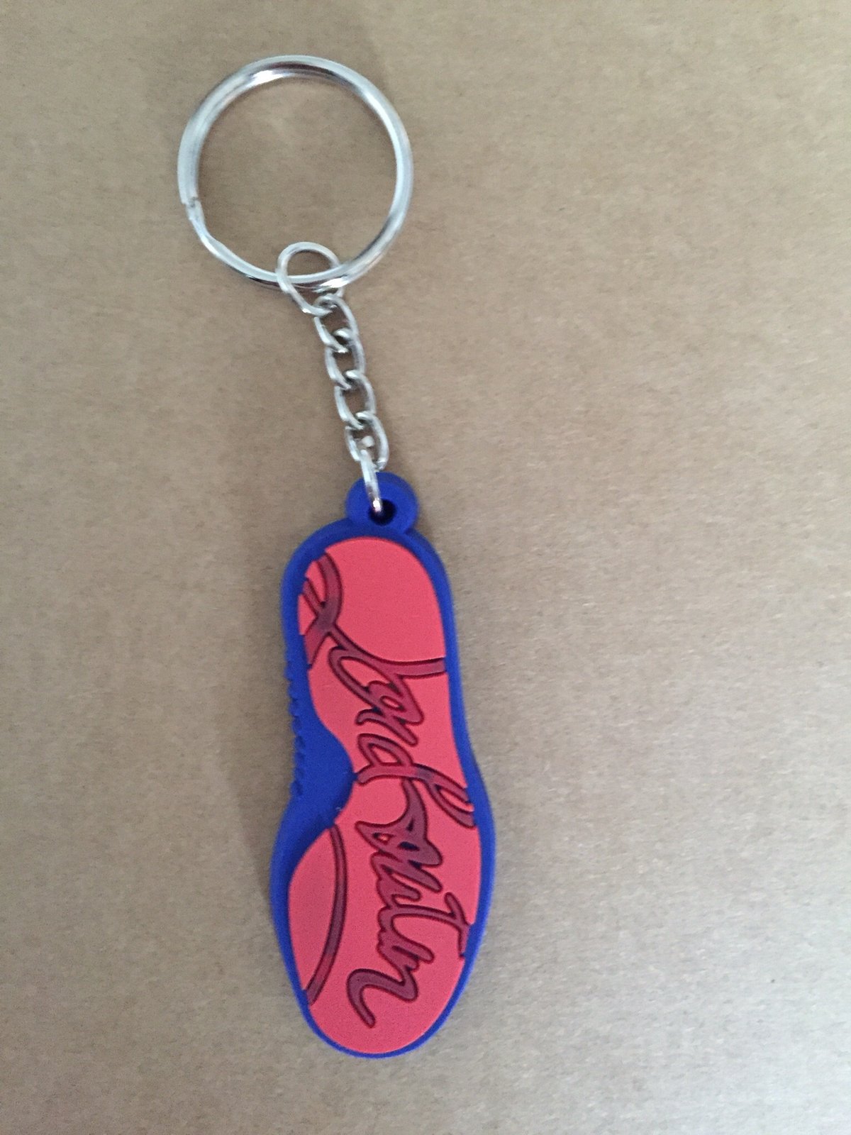 Lug Sole Louboutin Keychain クリスチャンルブタン Lug Sole