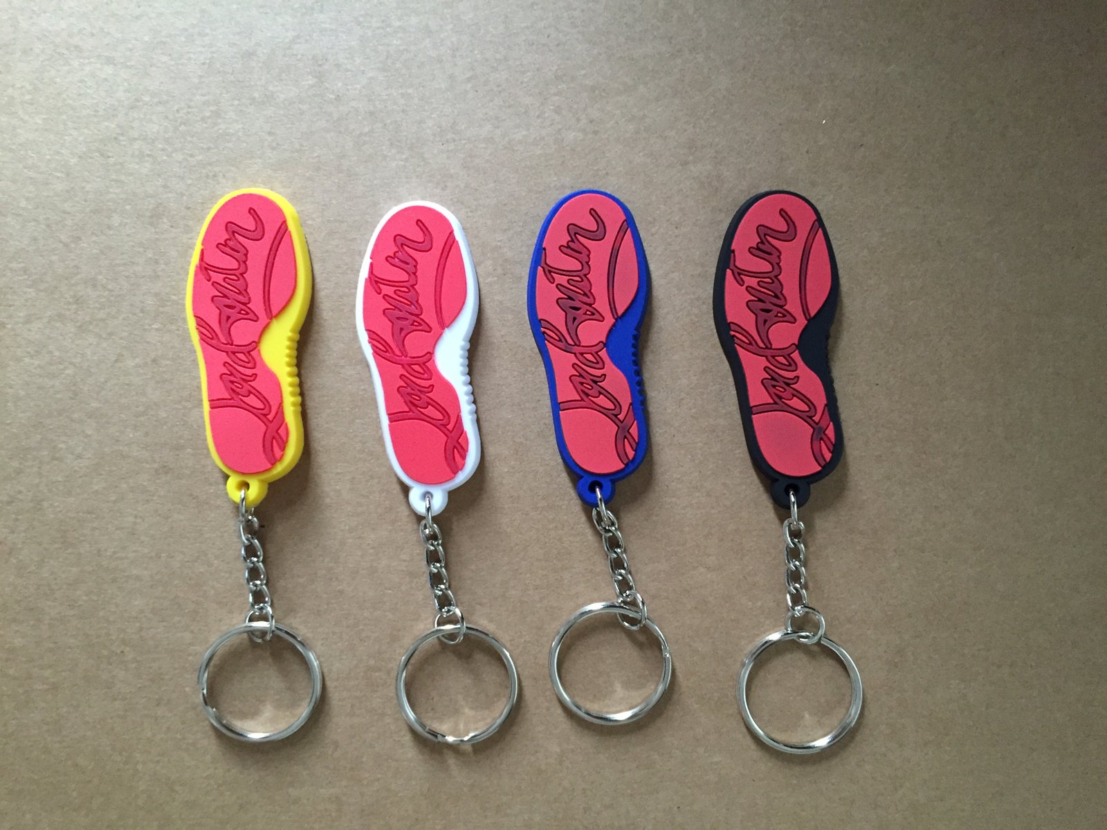 Louboutin keychain hot sale