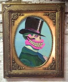 TOP HAT & TOOF Oil painting