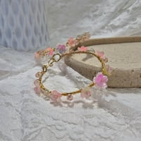 Image 1 of Floral Wavy Bangle