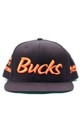 Image of 100 Trilly Snapback (Black/Orange)