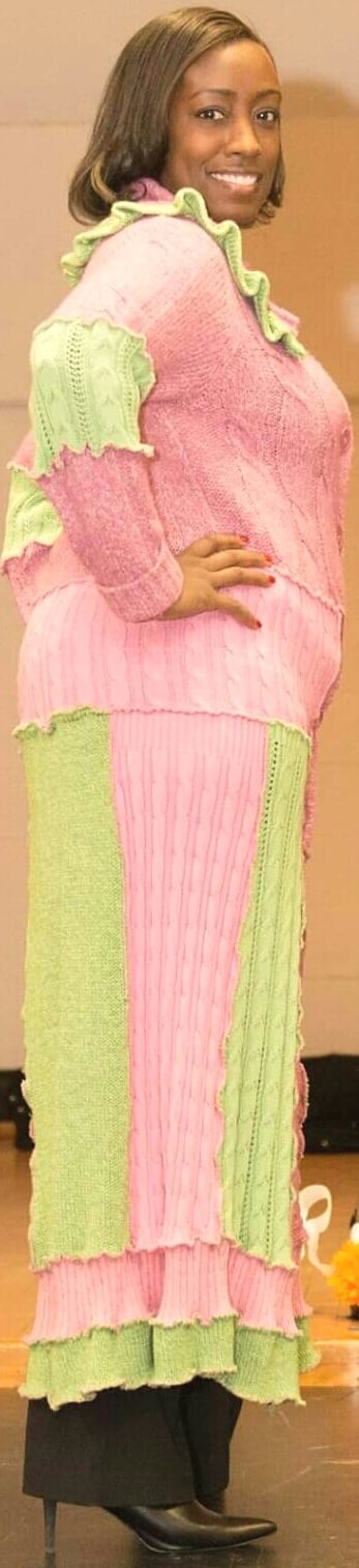 Image of Pink/Green Sweateration