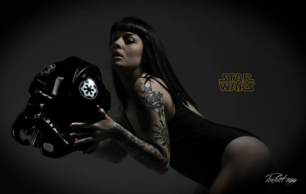 Image of STAR WARS TIE FIGHTET PILOT PRINT 1