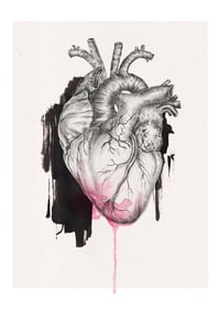 Image 1 of i heart u | A3 size