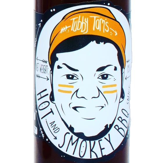 Image of Tubby Tom's Hot & Smokey BBQ Sauce