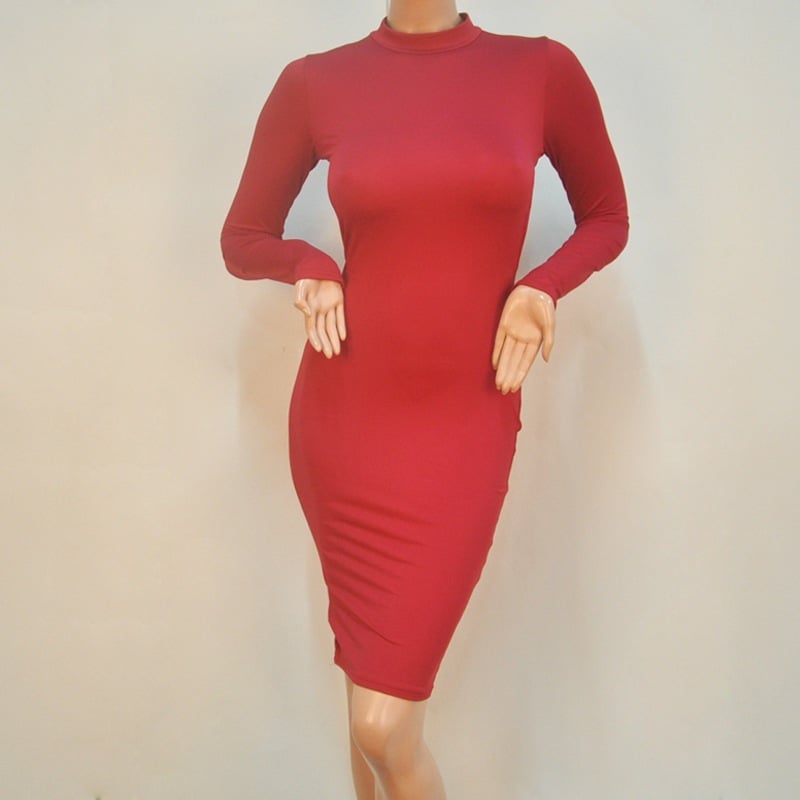 Image of HOT SEXY CUTE LONG SLEEVE DRESS HIGH QUALITY