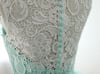Beautiful Mint Tulle Lace Prom Gowns , Formal Gowns, Evening Dresses 