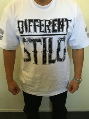 Image of Different Stilo "White & Black" Bandana T-Shirt