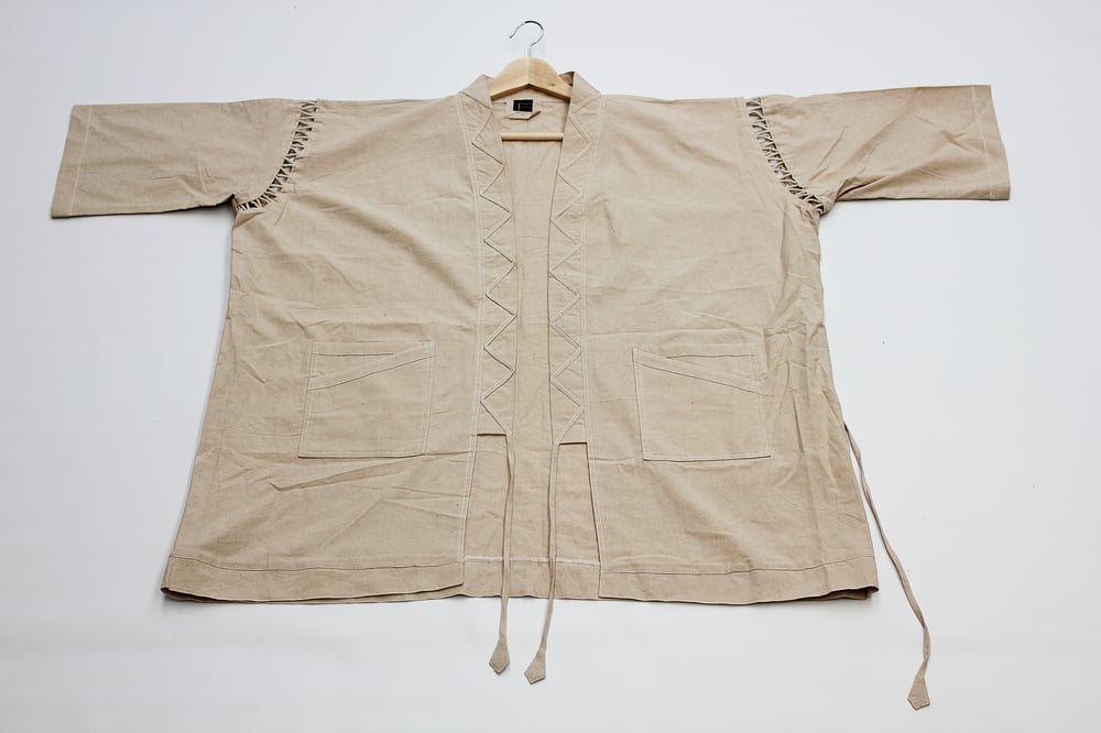 Image of UNDYED JINBEI OVERTHROW