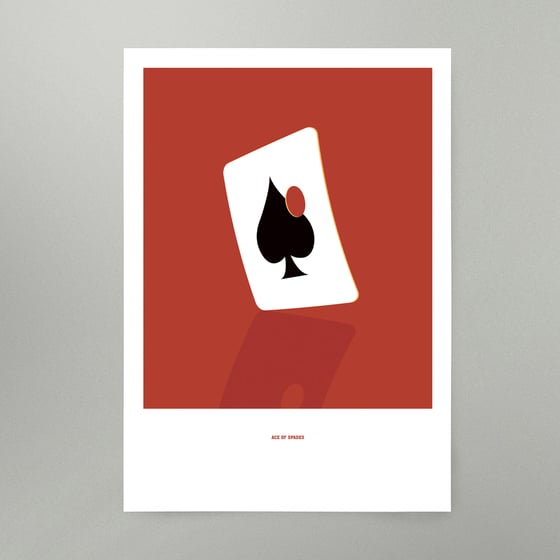 Image of Ace of Spades Art Print