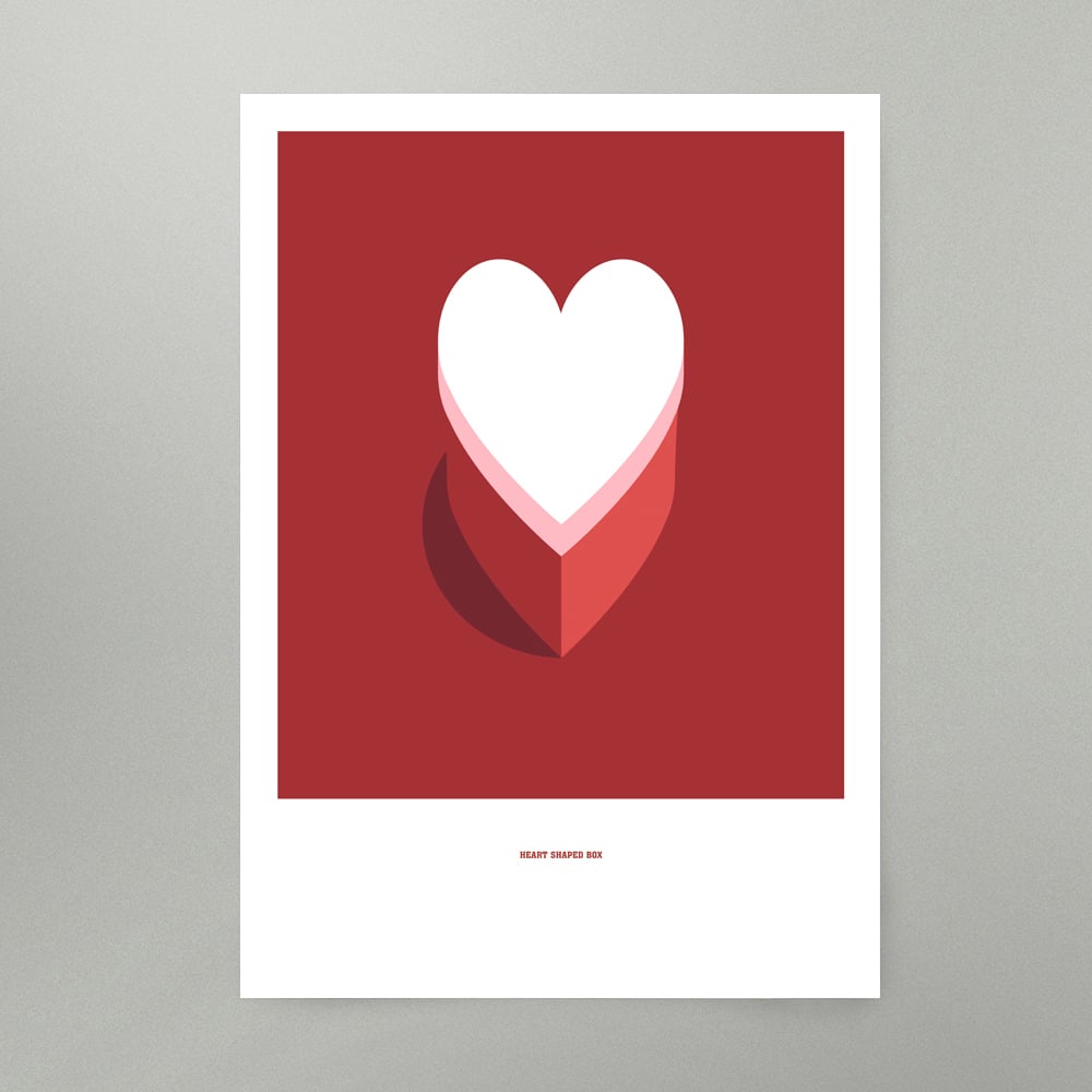 Image of Heart Shaped Box Art Print