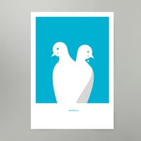 Image 1 of When Doves Cry Art Print