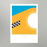 Image 1 of Big Yellow Taxi Art Print